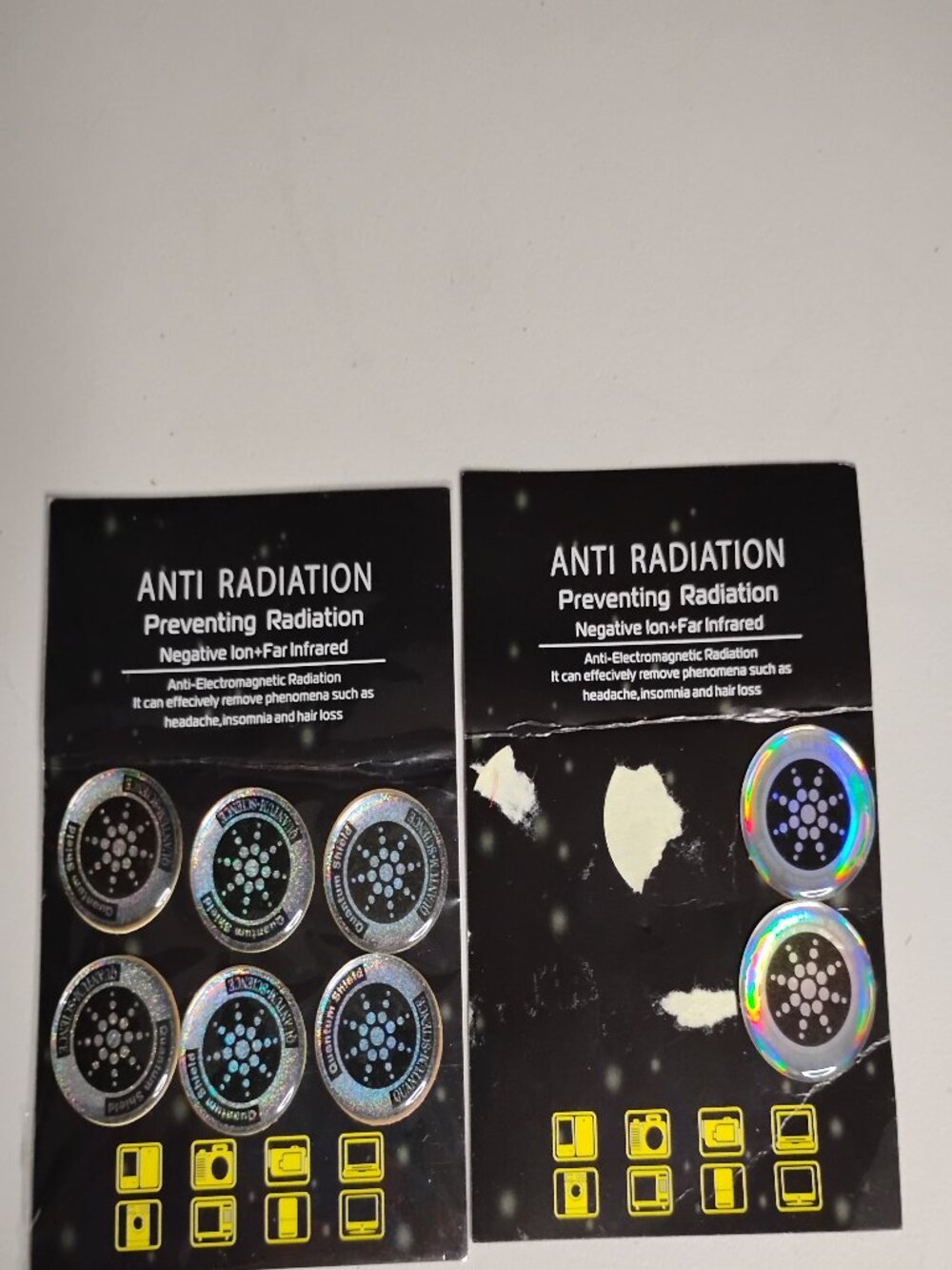 EMf Electromagnetic House Shield & EMF Anti Radiation Stickers - Picture 7 of 10